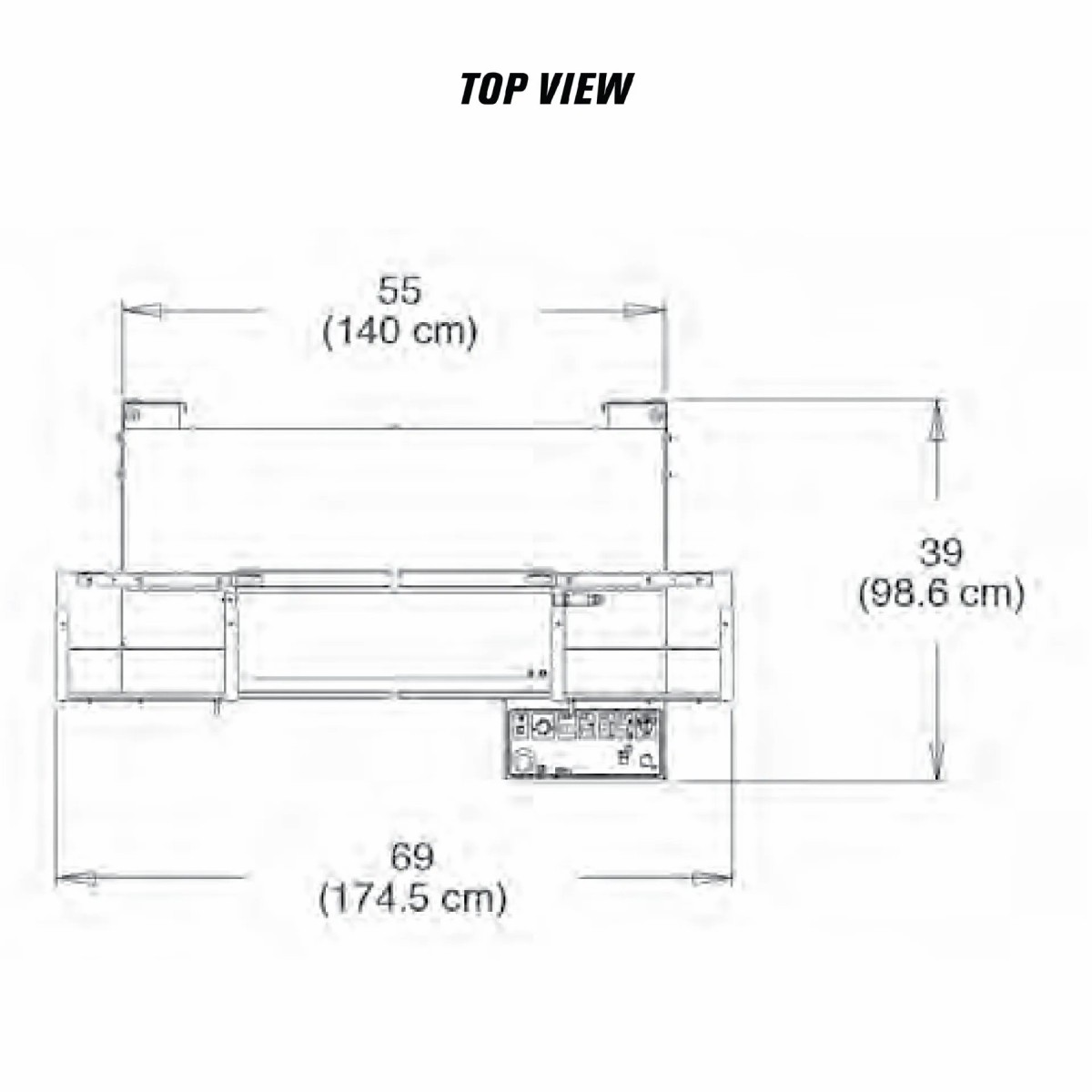 Foley 460 Top View